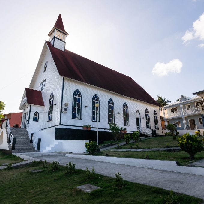 San,Andres,Island/colombia,15.02.2019,Baptist,Christian,Church,In,Sain,Andrew